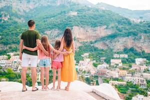 verão feliz férias em família na itália, europa foto