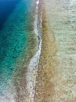 praia de areia branca foto