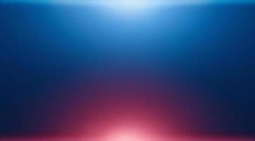 raios de flash abstratos vermelhos azuis brilham, luzes de néon borradas em fundo escuro, gradiente de cor de textura granulada abstrata foto