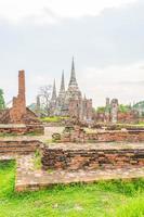 histórico de Ayutthaya na Tailândia foto