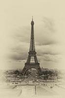 a torre eiffel, paris, frança foto