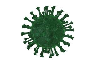 coronavírus ou célula covid-19 nos eritrócitos foto