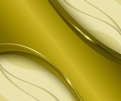 fundo de cor verde e mehndi abstrato com linhas de ouro brilho ondulado curvo com espaço de cópia para design de modelo de estilo de luxo de texto por linhas de cor dourada foto