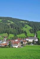 vila de oberau, wildschoenau, tirol, áustria foto