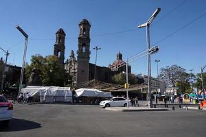 cidade do méxico, méxico - 5 de novembro de 2017 - celebração do dia dos mortos foto