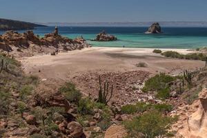 vulcão rocha e pedra baja california sur mar paisagem foto