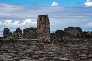 taputapuatea marae de raiatea polinésia francesa sítio arqueológico da unesco foto