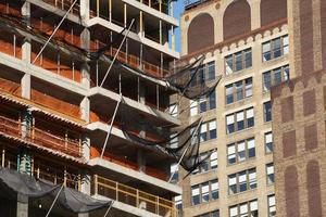 arranha-céus de nova york manhattan em construção, 2022 foto