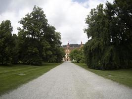 graz vista histórica do castelo eggenberg foto