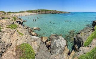 praia de calamosche na sicília itália foto