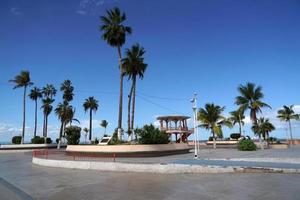 la paz baja california sur, passeio marítimo da praia do méxico chamado malecón foto