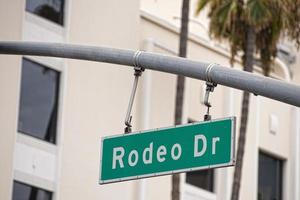 placa de la hollywood rodeo drive foto