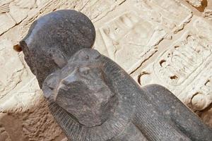 luxor Egito hieróglifos foto