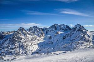 montanha de engadin foto