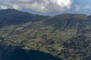 vista aérea da ilha terceira dos açores foto