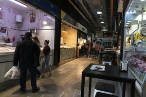 murcia, espanha - 25 de março de 2019 - o mercado de san agustin foto