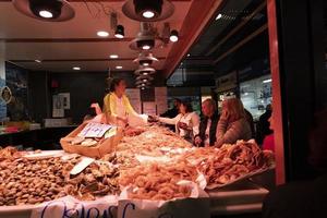 murcia, espanha - 25 de março de 2019 - o mercado de san agustin foto