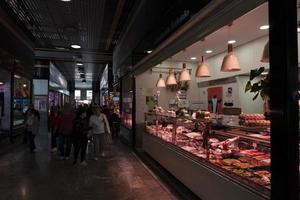 murcia, espanha - 25 de março de 2019 - o mercado de san agustin foto