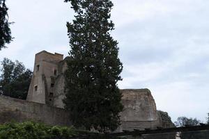 Roma, Itália. 22 de novembro de 2019 - banho de diocleciano em roma foto