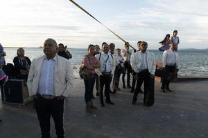 la paz, méxico - 22 de fevereiro de 2020 - carnaval tradicional da baja california foto