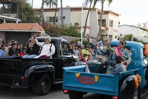 la paz, méxico - 22 de fevereiro de 2020 - carnaval tradicional da baja california foto