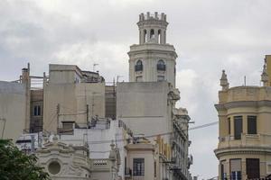 edifício antigo da torre de valência foto