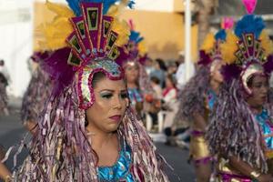 la paz, méxico - 22 de fevereiro de 2020 - carnaval tradicional da baja california foto