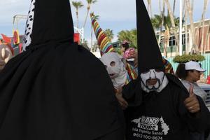 la paz, méxico - 22 de fevereiro de 2020 - carnaval tradicional da baja california foto