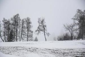 paisagem de inverno nos alpes austríacos foto