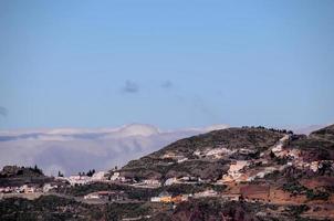 vista panorâmica das montanhas foto