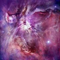 fundo do espaço da nebulosa da galáxia estrelada foto