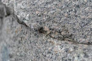 pedregulho de pedra de textura de grão médio foto