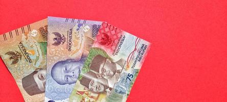 novo dinheiro rupiah indonésia última edição. foto