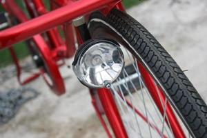 detalhe de peças de bicicleta foto