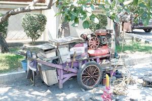 bomba de ar para carro ou bicicleta foto