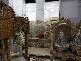 marrocos fes loja de casamento em medina foto