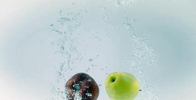 fruta de comida de skate foto