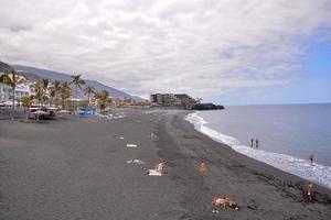 vista panorâmica da praia foto