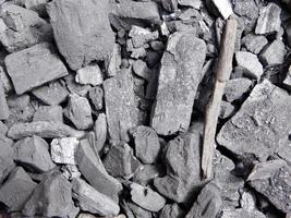 textura de carvão seco