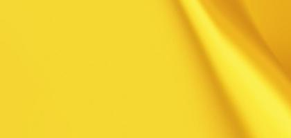 fundo amarelo, pano de fundo abstrato gradiente amarelo, espaço de cópia, textura granulada, design de banner largo foto