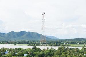 sistema de antena de telefone foto