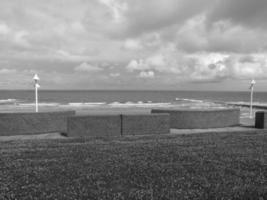 ilha norderney no mar do norte foto