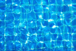fundo azul da piscina para o fundo foto