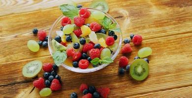 fruta de comida de skate foto