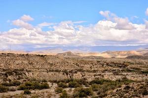bela paisagem do deserto foto