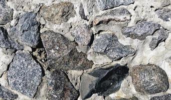 macro de textura de parede de pedra foto