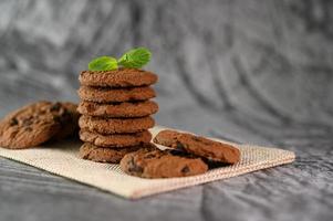 biscoitos em um pano foto