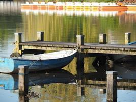 pequeno lago na Vestfália foto