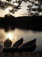 pequeno lago dentro Alemanha foto