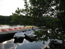 pequeno lago dentro Alemanha foto